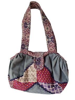 Vintage Patchwork Boho Shoulder Bag